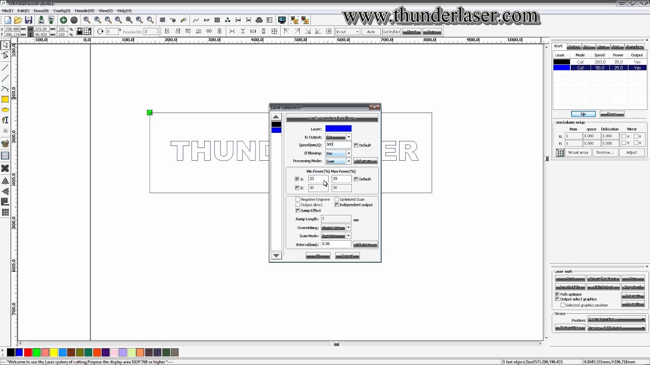Laser engraving design software online
